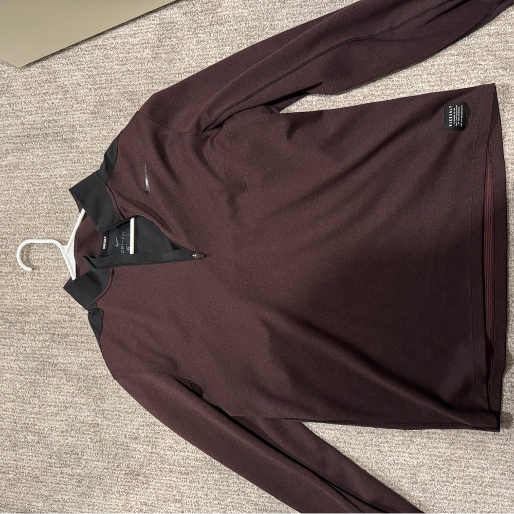Nike Golf Men's Maroon Quarter Zip